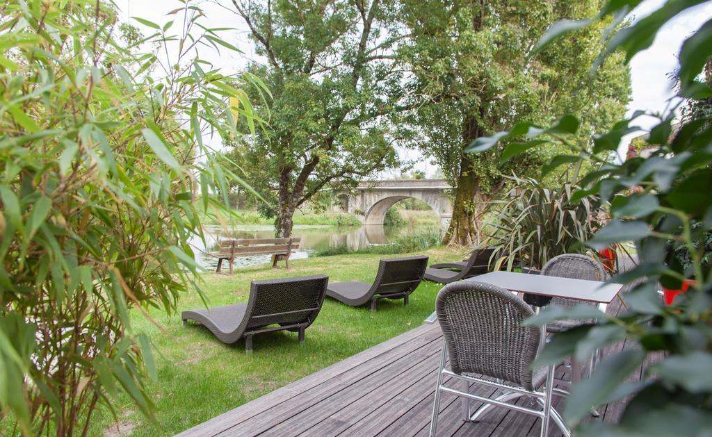 Logis Auberge De La Riviere Les Velluire-sur-Vendee Eksteriør billede